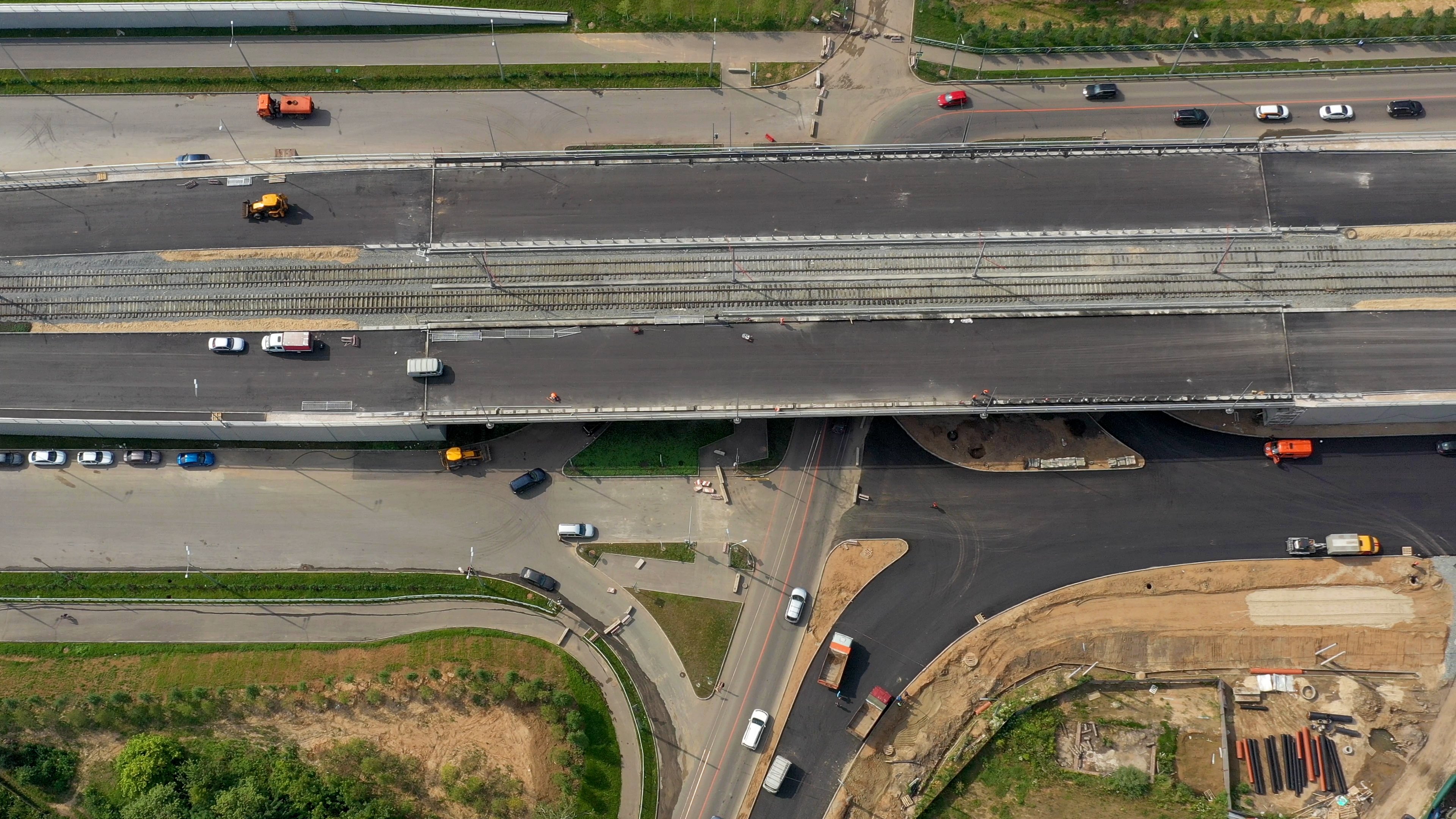 Overpasses on the Big Kazan Ring Road - Mageba