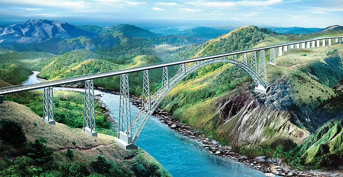 worlds highest railway bridge